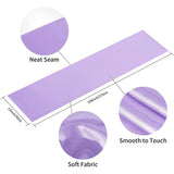 4 x Brand New Huudngeje Pack of 5 Satin Table Cloth 12 X 108, Lavender Table Cloth for Weddings, Birthday Parties, Banquet Decorations - RRP €81.6