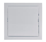 1 x RAW Customer Returns Inspection hatch, 40 x 40 cm, white, sheet steel, 400 x 400 mm - RRP €31.16