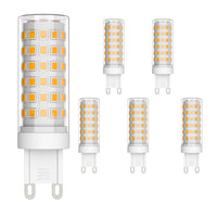 1 x RAW Customer Returns Klighten Pack of 6 9W G9 LED lamp 700 lumens, no flickering and 3000K warm white G9 LED light bulb replacement 70W G9 halogen lamp, 360 beam angle, not dimmable - RRP €19.21