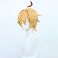 12 x Brand New Anime Cosplay Wig, Genshin Impact Wig, with Two Wig Caps, for Halloween, Party etc. Mika Cosplay  - RRP €216.0