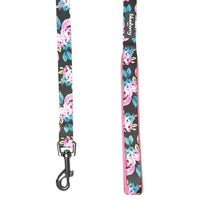 1 x Brand New Blueberry Pet 2.5 cm by 120 cm Length Rose Petal Print Dog Leash with Neoprene Padded Loop, Matching Collar and Harness Sold Separately - RRP €20.4