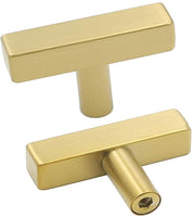 1 x RAW Customer Returns goldenwarm 15 Piece Kitchen Knobs Golden Knobs Vintage Knobs and Handles -LS1212GD Gold Cabinet Knobs Children s Knobs and Handles Stainless Steel Drawer Knobs Single Hole - RRP €24.19