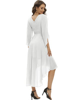 1 x Brand New DRESSTELLS Women s Cocktail Dress Evening Dresses Elegant for Wedding Party Dress White 3XL - RRP €50.41