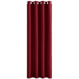 1 x RAW Customer Returns PONY DANCE Living Room Curtains with Eyelets - 1 Piece H 210 x W 132 cm Thermal Curtain Blackout Curtain Opaque Eyelet Curtains Children s Room Girls, Red - RRP €27.95