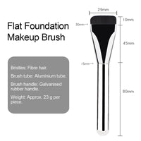 8 x Brand New Foundation Makeup Brush, Flat Foundation Makeup Brush, Liquid Powder Brush, Makeup Foundation Brush, Ultra Thin Makeup Brush Face Makeup Tool 2 PCS  - RRP €144.0