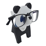 1 x RAW Customer Returns VIPbuy Panda Shaped Wooden Glasses Holder, 3D Wooden Puzzle Glasses Stand Pets Glasses Holder Sunglasses Stand Home Office Desk Decor - RRP €15.16