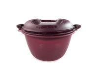 1 x RAW Customer Returns TUPPERWARE Mikrowelle Reis-Meister 3,0 L lila gro er Reiskocher Mikro Micro 9896 - RRP €38.38