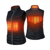 1 x RAW Customer Returns CONQUECO Women s Heated Vest Battery Heated Jacket with 10000mAh Battery - USB Charging Heated Down Vest Clothing for Outdoor Travel Motorsport, S - RRP €107.99