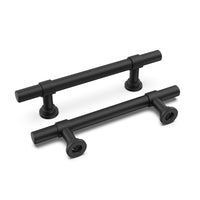 1 x RAW Customer Returns LONTAN 5 pieces furniture handles black kitchen handles black furniture handle 96mm hole spacing handles black cabinet handles black drawer handles cabinet door handles stainless steel - RRP €16.84