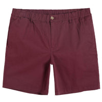 3 x Brand New MaaMgic Shorts for Men Slim Fit Bermuda Casual Shorts Classic Chinos in Canvas Comfortable 7 ,Red,Size 34 - RRP €77.97