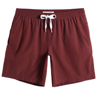 2 x Brand New MaaMgic Men s 4 Way Stretch Swim Trunks Quick-drying Swim Shorts Short Beach Shorts for Beach and Water Sports REUSEABLE, Pure Wine Red, S - RRP €45.8