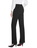 1 x RAW Customer Returns Tapata Women s 71cm 76cm 81cm 86cm Straight Leg Yoga Pants Elastic Business Pants with 4 Pockets, Tall Long Regular Petite for Office Business Everyday High Waist Pants, 71cm, Black M - RRP €44.95