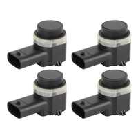 1 x RAW Customer Returns AUTOHAUX 4pcs Car Parking Sensors 3-Pin Vehicle Parking Aid Parking Assistant Reversing Aid 4H0919275 for Audi A4 A5 Q3 S4 S5 Black - RRP €28.22