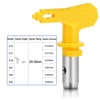 1 x RAW Customer Returns WOOLUCK 6 pieces airless nozzle with tip seal, for airless paint spray systems type 515,517,519,521,523,525  - RRP €27.9