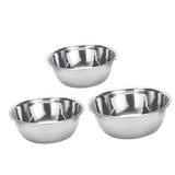 1 x Brand New EXCEART 3 Piece Stainless Steel Mixing Bowl Set for Medicine, Iodine Bowl, Multipurpose Bowls, 201 Stainless Steel - RRP €12.7