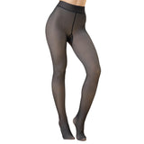 10 x Brand New Lxweimi thermal tights for women, lined tights, tights for women winter DE NL SE PL, Alphanumeric, XL, Regular, Regular, Black Transparent 300g  - RRP €276.0