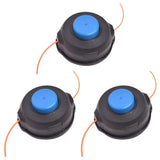 1 x RAW Customer Returns Grass Trimmer Head 3 Pack T25 Trimmer Head Replacement for Hus Husqvarna 966674401 Auto Feed Tap Head Advance Straight Shaft Lawn Mower for 122LDX 124L 125L 125LDX 128L 128LD 128DJX - RRP €28.99