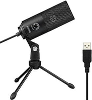 1 x RAW Customer Returns FIFINE USB Microphone PC Gaming, Microphone for MAC PS4 PS5, Podcast Microphone with Stand, Studio Quality Recording Condenser Microphone for Streaming, Studio -Black - RRP €29.99