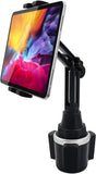 1 x RAW Customer Returns Cup holder car tablet holder, woleyi car truck cup holder tablet cell phone holder with adjustable arm for iPad Pro 9.7, 11, 12.9 Air Mini, Samsung Tabs, iPhone, more 4-13 cell phones and tablets - RRP €34.99