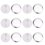 1 x RAW Customer Returns 100 Pieces 37mm Badge Button Pin Round Button Badge Clear Plastic Large Badge Kit for DIY Craft Supplies - RRP €22.29