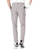 1 x RAW Customer Returns aoli ray Men s Golf Trousers Casual Slim Fit Waterproof Lightweight Stretch Pants with Pockets Beige M - RRP €24.0