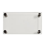 5 x RAW Customer Returns Acrylic door sign 12 x 21 cm with silver-colored pens, clear cover, office sign for self-labeling, information sign for wall mounting - RRP €107.25