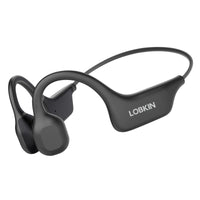 1 x RAW Customer Returns LOBKIN Bone Conduction Headphones Bluetooth 5.3 Open Ear Wireless and Sweat-Resistant Sports Headphones Suitable for Running Fitness, 8 Hours Playtime Black  - RRP €33.99