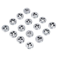 1 x RAW Customer Returns Thread cutter set 40 pcs, professional tap set fine thread thread cutting set metric M3-M12 tap die set with drill, for fine thread car repair - RRP €34.59