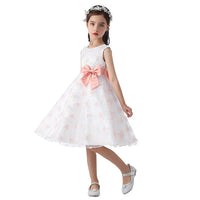 1 x RAW Customer Returns Cichic Girls Dresses Party Dresses Elegant Children Princess Dress Kids Wedding Birthday Dress Flower Girl Formal Dress 2-10 Years 7-8 Years, Baby Pink  - RRP €24.19