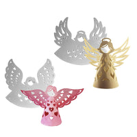 1 x RAW Customer Returns Christmas cutting stencils angel pendants for 3D Christmas pendants for crafting angel patterns Christmas cutting dies embossing stencil metal for DIY scrapbooking crafting Christmas tree decoration gifts - RRP €13.99