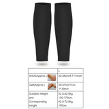 1 x RAW Customer Returns Compression socks, medical compression stockings, class 2 support stockings, medical thrombosis stockings with gradient compression 20-30 mmHg, for promoting blood circulation, black L - RRP €7.67