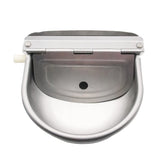 4 x Brand New Automatic Animal Water Bowl, Stainless Steel Drinker with Floating Valve for Horse, Goat, Beef, Pig, Dog - RRP €143.96