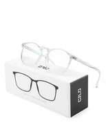 1 x RAW Customer Returns CNLO Blue Light Filter Glasses, Computer Glasses, Reduce Eye Strain, Lightweight Frame, Men Women - RRP €22.99