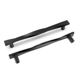 1 x RAW Customer Returns LONTAN Pack of 10 handles black 128 mm hole spacing cabinet handles furniture handles kitchen handles cupboard handles black door handles kitchen kitchen cabinet handles furniture handles - RRP €34.27