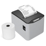 1 x RAW Customer Returns Bisofice Bondrukcer 80mm thermal printer receipt printer receipt printer 220 mm s receipt printer USB LAN, supports cash drawer control, ESC POS, compatible with Win Linux MAC - RRP €85.7