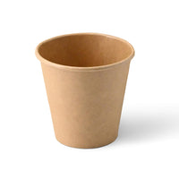 1 x RAW Customer Returns BIOZOYG 50x paper cups 150 ml 6 oz, 80 mm brown - disposable cups plastic-free and made from sustainable materials - disposable coffee cups - RRP €13.01