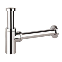 1 x RAW Customer Returns Keymark Universal Sink Siphon Design 1 1 4 x 32 mm Waste Trap with Extra Long Extension Tube 200 mm Odor Proof Leak Proof Chrome Plated - RRP €35.39