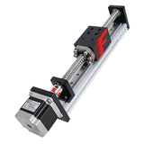 1 x RAW Customer Returns FUYU FSK40 Linear Guides Linear Guide Ball Screw CNC Linear Actuator Motorized Nema 23 Stepper Motor Stroke 350mm - RRP €239.51