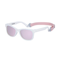 1 x RAW Customer Returns PIKACOOL Baby Toddler Girls Boys Sunglasses with Strap for 0-24 Months White - RRP €19.99