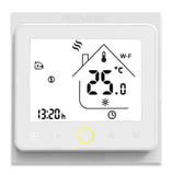 1 x RAW Customer Returns BecaSmart Series 002 WiFi Heating Thermostat for Boiler, 5 2 Programmable Control Smart Thermostat with Smart Life Tuya, Compatible with Alexa, Google Home White Heater  - RRP €45.99