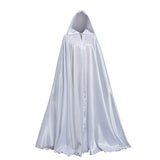 1 x RAW Customer Returns GRACEART Women s Cape Cloak With Hood Medieval Coat Long Halloween Costume For Wedding Bride Evening Dress Wedding Dress - RRP €30.28