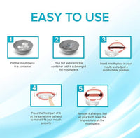 5 x Brand New Dream Hero Anti Snore,Dream Hero Mouth Guard,Anti Snore Mouthpiece,Snore Stopper,Effective Bite Splint,Bite Guard Night Against Teeth Grinding and Snoring for Men Women - RRP €65.5