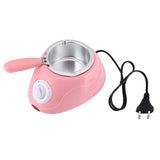 1 x RAW Customer Returns Tnfeeon Chocolate Melting Pot, Electric Chocolate Candy Melting Pot Melter Kitchen Tool with DIY Molds Set Chocolate Melting Tool Pink  - RRP €30.6