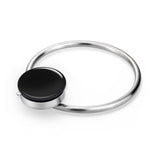 2 x Brand New Poywaze towel rings without drilling, bathroom towel rings brushed stainless steel, kitchen towel rings suction cup, 5kg load capacity - RRP €14.08