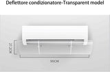 1 x RAW Customer Returns Mr.You wall-mounted air conditioners, anti-direct blowing, adjustable angle fuchs - RRP €33.6