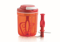 1 x RAW Customer Returns Tupperware puree, stir, lid PBT ABS container TP blades metal, red, 730ml, 730 - RRP €53.69