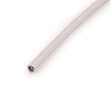 1 x RAW Customer Returns Wire rope 5mm 25 meters A4 stainless steel PVC coated 3.0 5.0 mm, white A4 NIRO, Nirosta - RRP €34.51