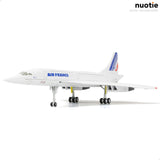 1 x RAW Customer Returns NUOTIE 1 200 Concorde Airplane Model Diecast Metal Airplane Model Kit Simulation Display Airplane Model Two Versions Available for Display Collections 1 200 France Airways  - RRP €54.99