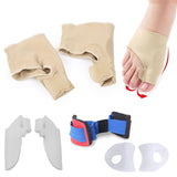 2 x Brand New Hallux Valgus Toe Separator Correction, Valgus Correction Splint, 4-Piece Set Hallux Valgus Toe Separator Toe Separator Set, Hallux Valgus Correction Bandage, Hallux Pad, Hallux Valgus Correction Set - RRP €13.24