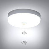 1 x RAW Customer Returns Combuh LED ceiling light with motion sensor indoor, round ceiling light 15w 6500k 1500LM cold white waterproof IP56, sensor ceiling light LED for hallway, garage, stairwell, balcony, kitchen, bathroom, cellar - RRP €19.82